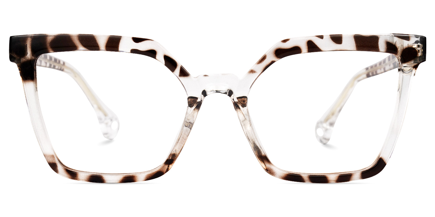 Thora Schwarz-Tortoise Cateye Brille Schwarz-Tortoise