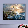 (Multi-Taille Rond / Carr&eacute;) Phare - Peinture au Diamant