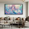 Mermaid Cute Girl-9CT Stamped Cross Stitch 90*50cm/35.43*19.69in(Big Size)