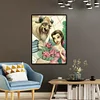 >SALE<Full Drill Diamond Painting DIY Beauty Beast 5D Rhinestone Picture (FC002)