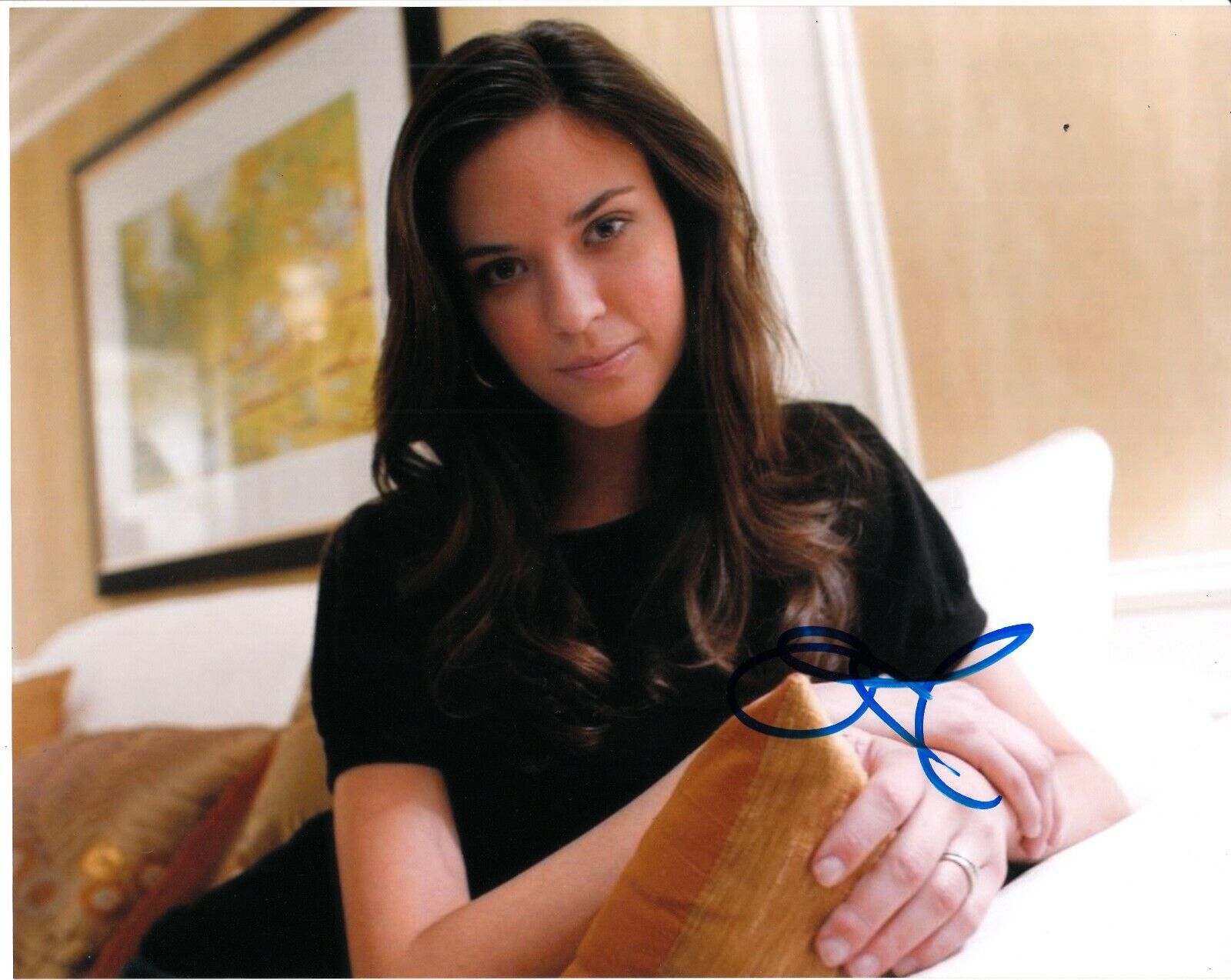 ODETTE ANNABLE SIGNED SEXY Photo Poster painting UACC REG 242 FILM AUTOGRAPHS (3)