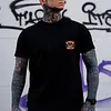 Skull-print Pullover T-shirt by Inlyline