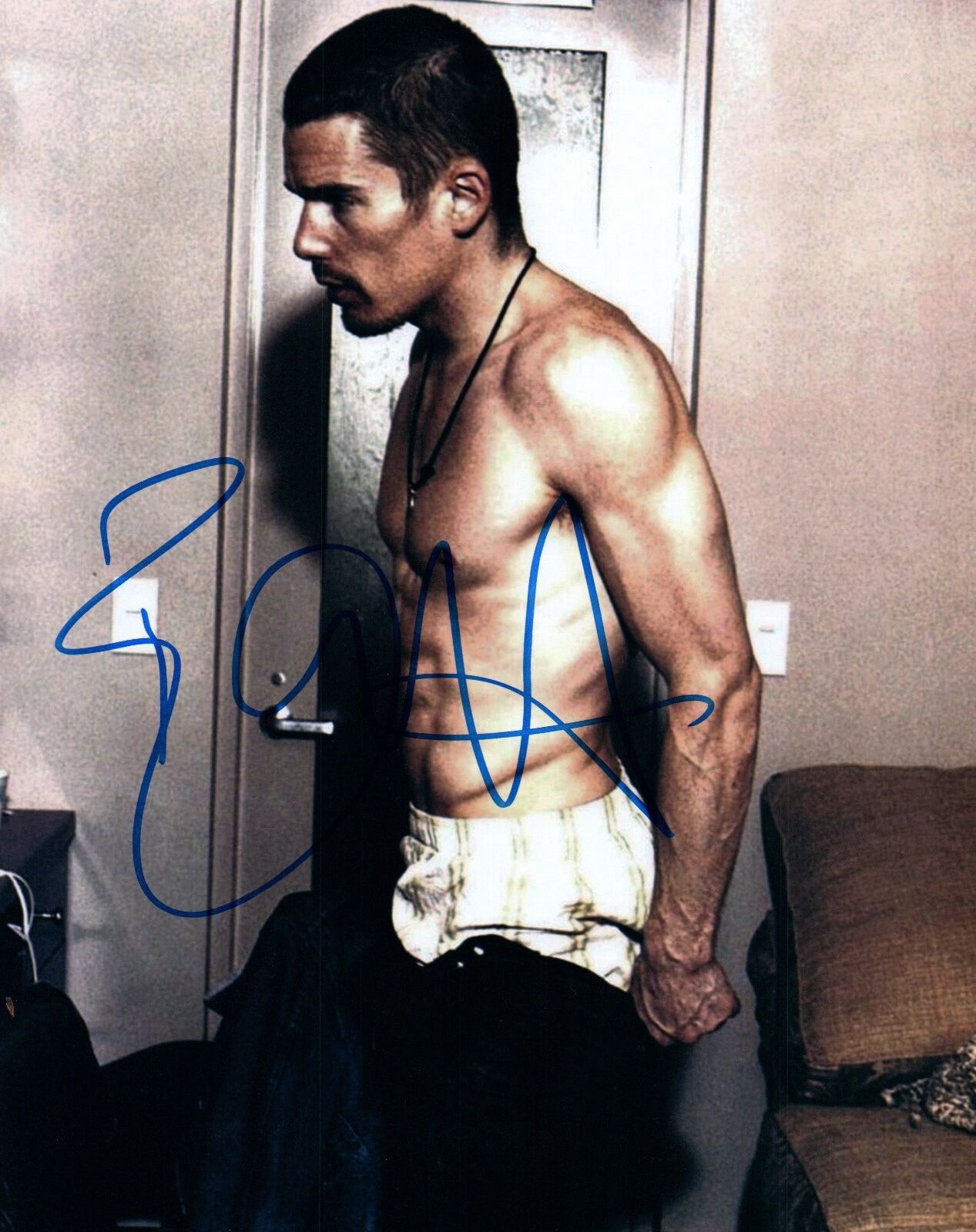 Ethan Hawke Signed Autographed 8x10 Photo Poster painting Sinister Training Day COA VD