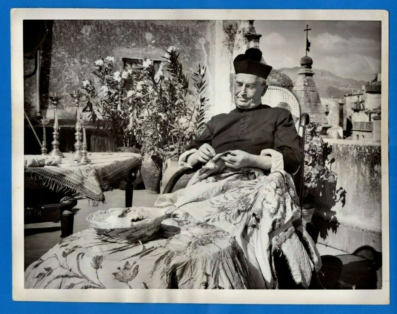 MAURICE CHEVALIER Actor Vintage 7x9 Promo Press News Photo Poster painting 1961 JESSICA