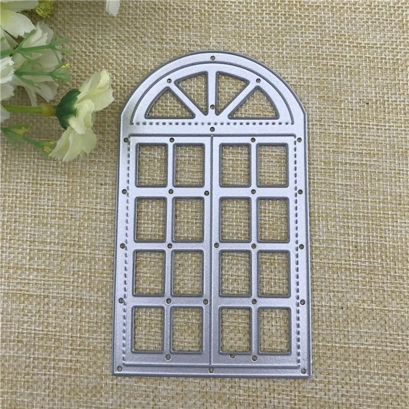 Beautiful Window Metal Cutting Dies For DIY Scrapbooking Album Embossing Paper Cards Decorative Crafts