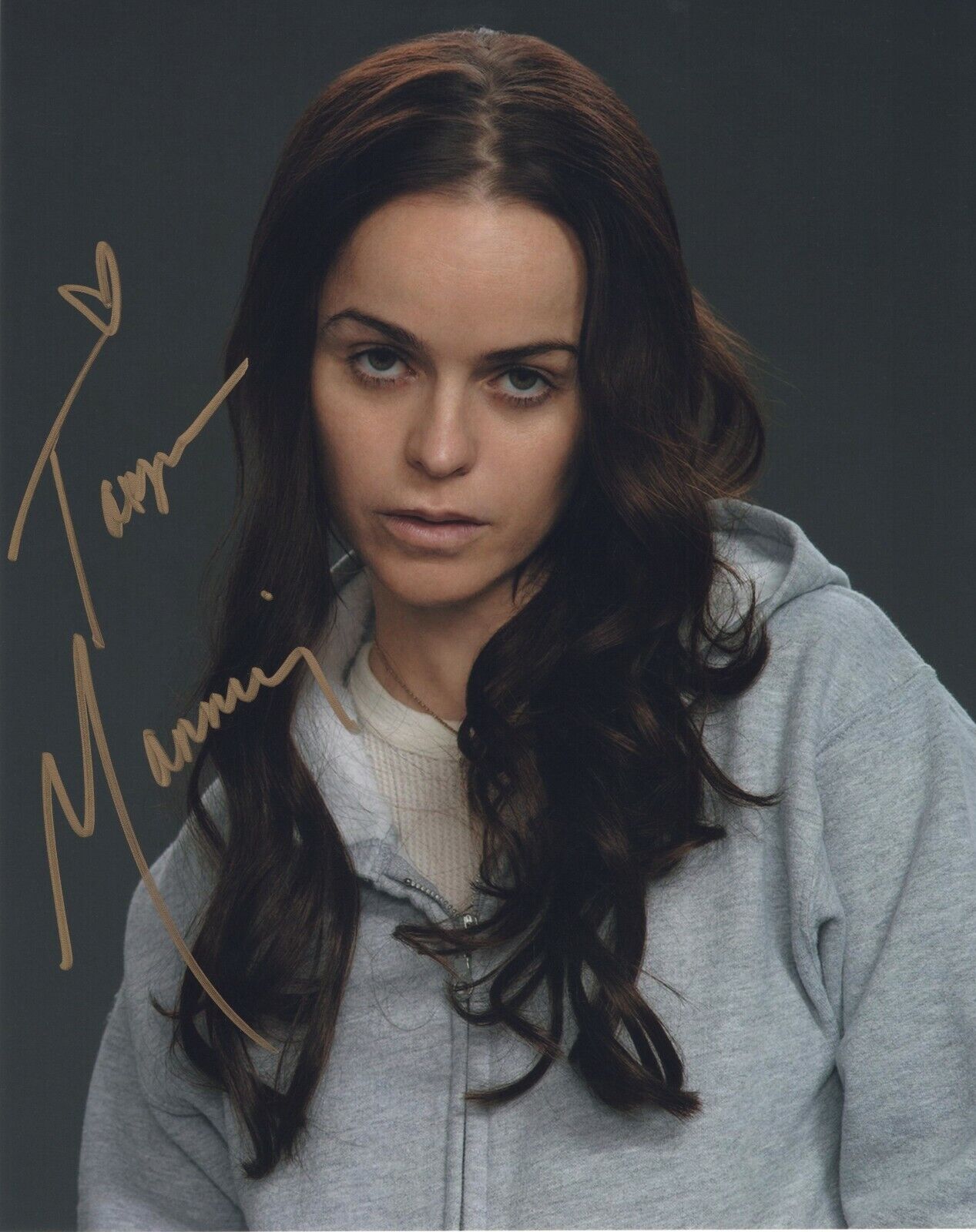 TARYN MANNING SIGNED AUTOGRAPH ORANGE IS THE NEW BLACK 8 MILE 8X10 Photo Poster painting