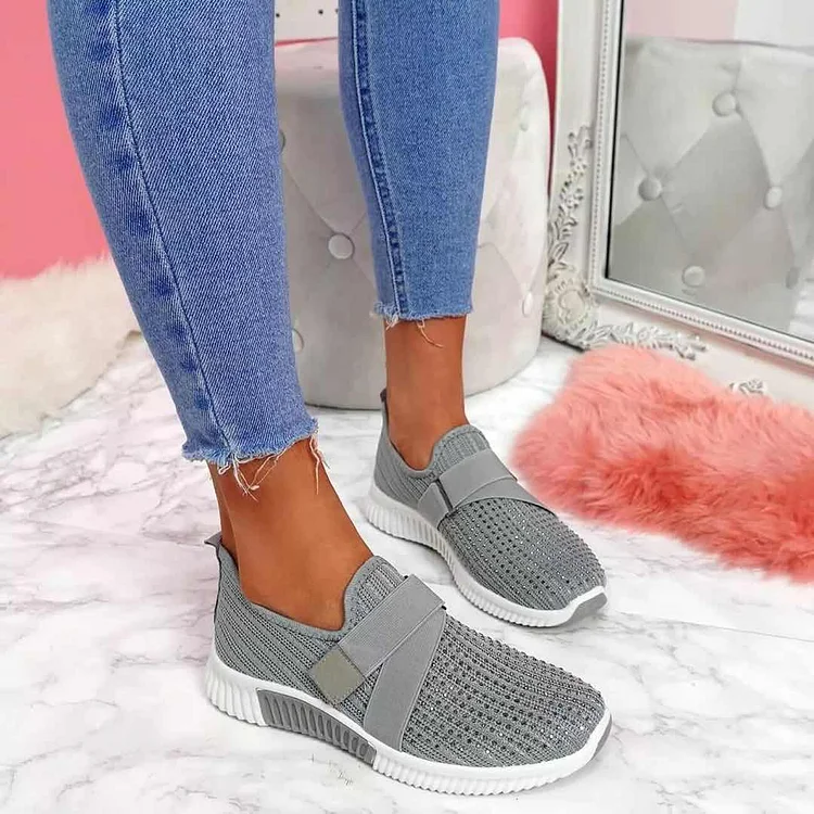 Women's Autumn Breathable Mesh Lace Up Orthopedic Bunion Sneakers Sports shopify Stunahome.com