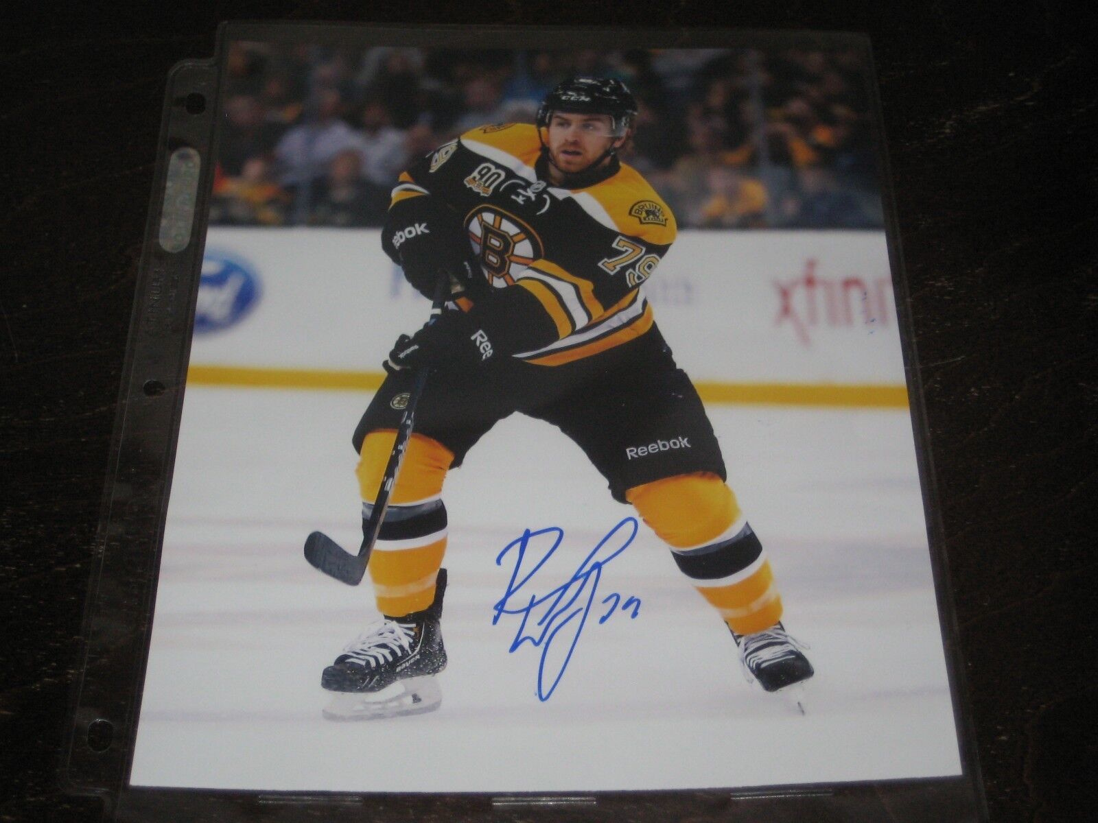 DAVID WARSOFSKY autographed BOSTON BRUINS 8X10 Photo Poster painting #2 L@@K!!