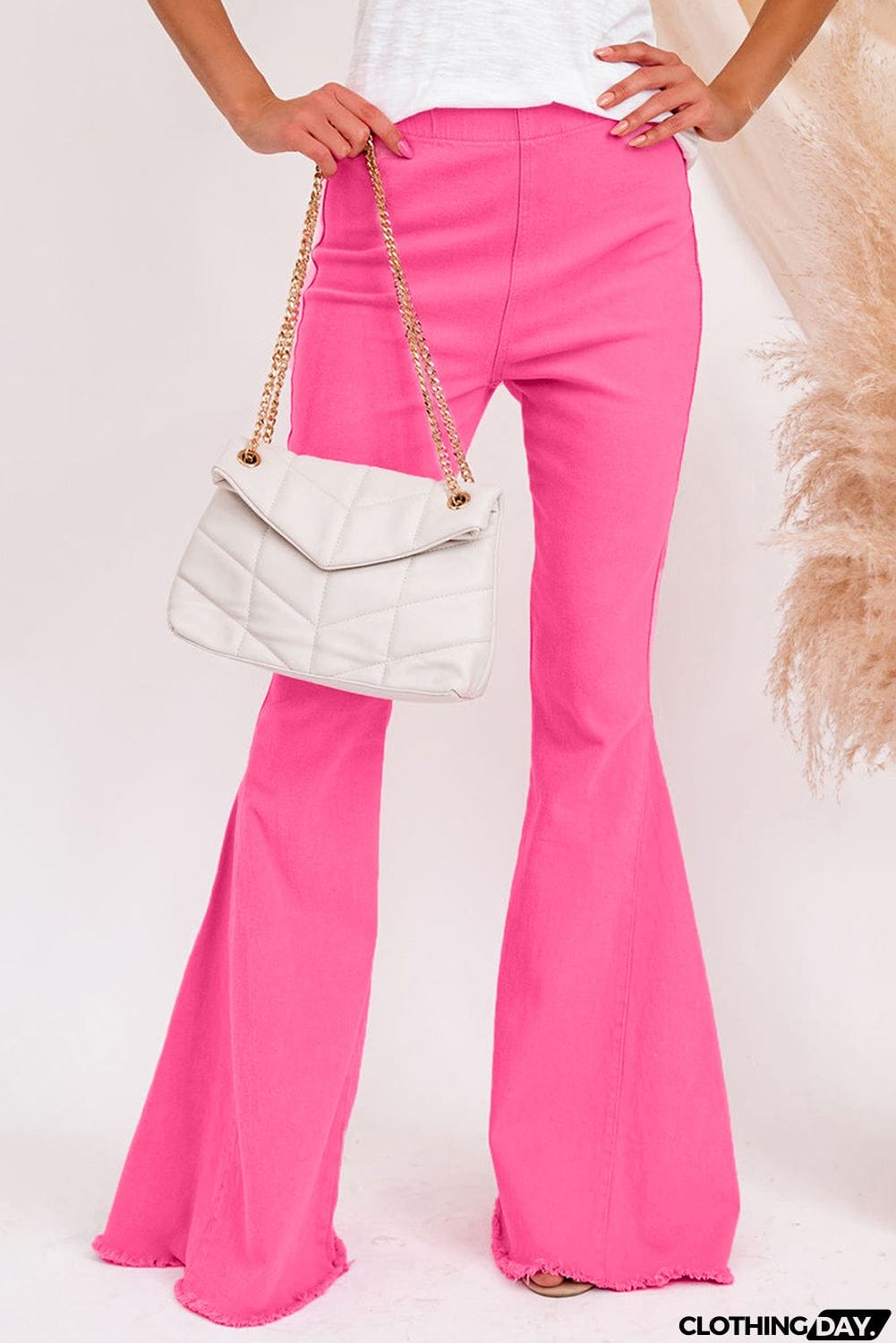 Bell Bottom Denim Pants