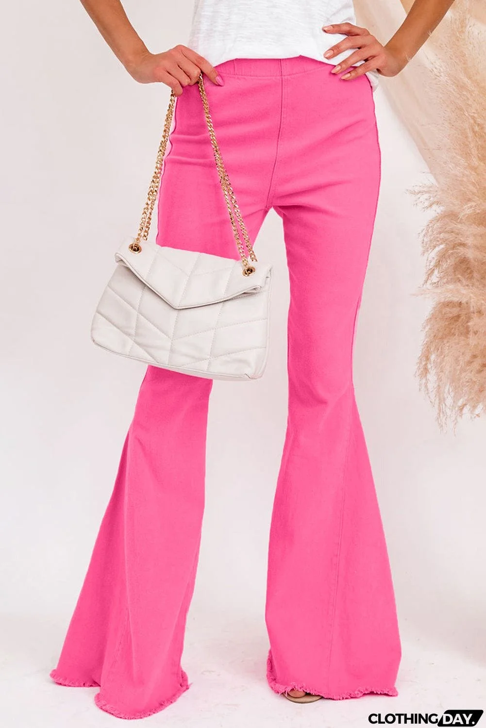 Bell Bottom Denim Pants