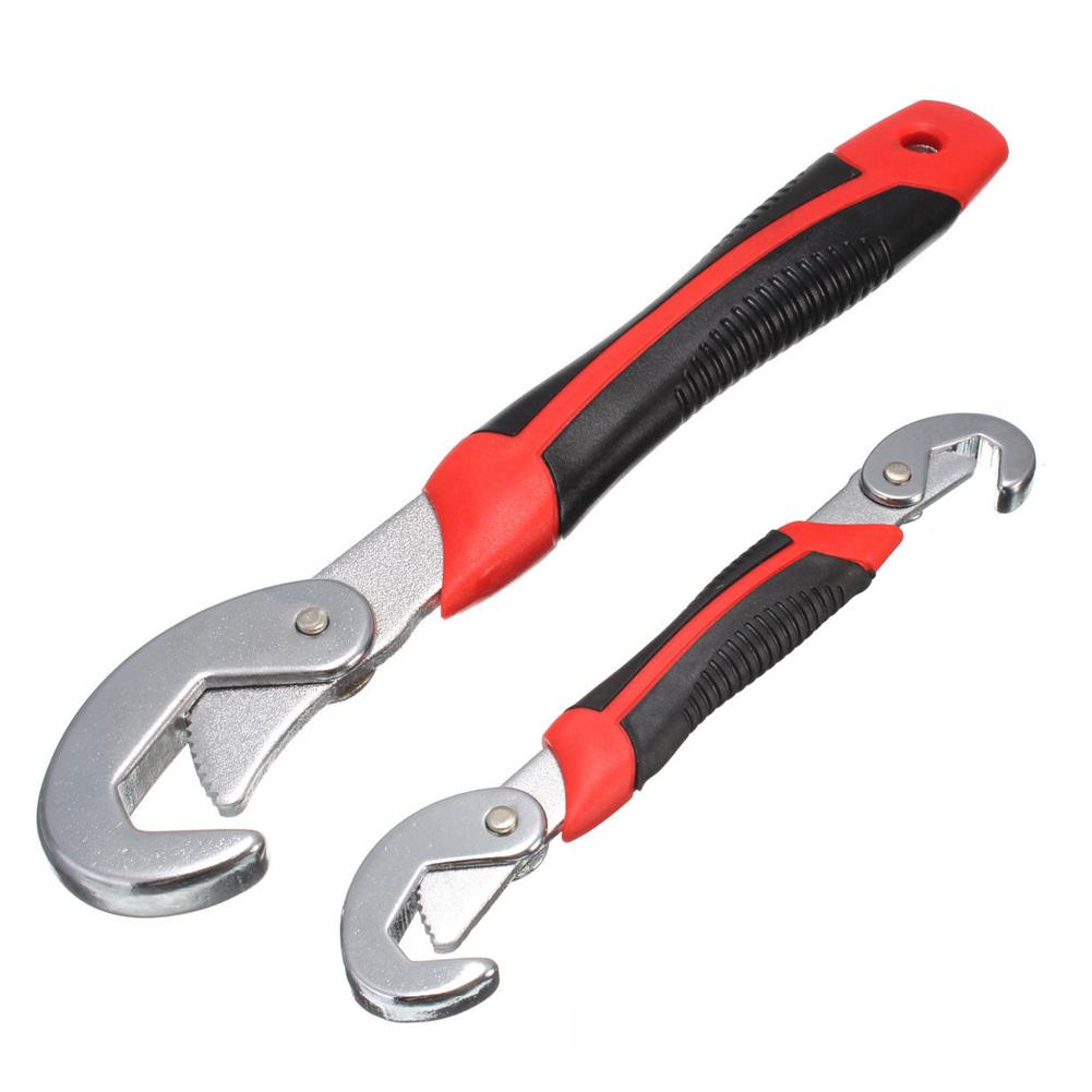 

2Pcs Multi-function Universal Quick Snap\ N Grip Adjustable Wrench Spanner, 501 Original