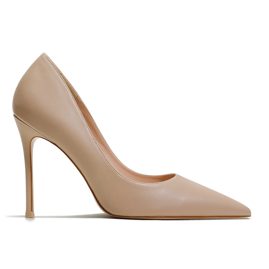 100mm Pumps High Heels Party Daily Women Shoes-MERUMOTE