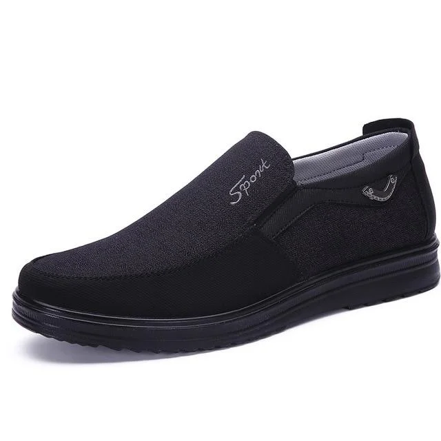 2021 Canvas Shoes Men Summer Classic Loafers Men Casual Shoes Breathable Walking Flat Men Shoes Zapatos Sneakers Plus Size 48 1029