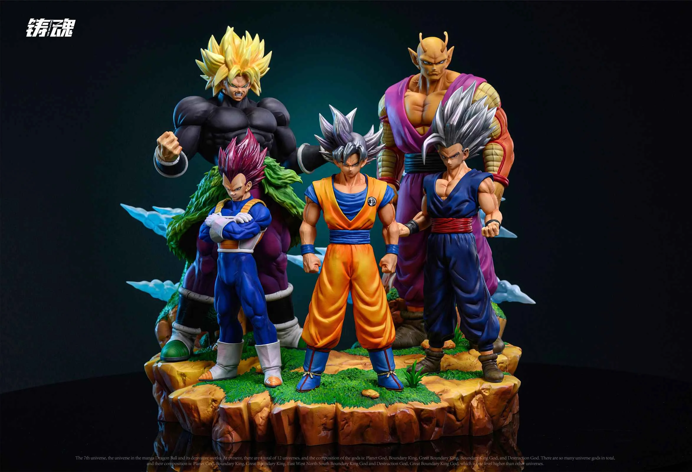 Goku top and Gohan Dragonball Z statue