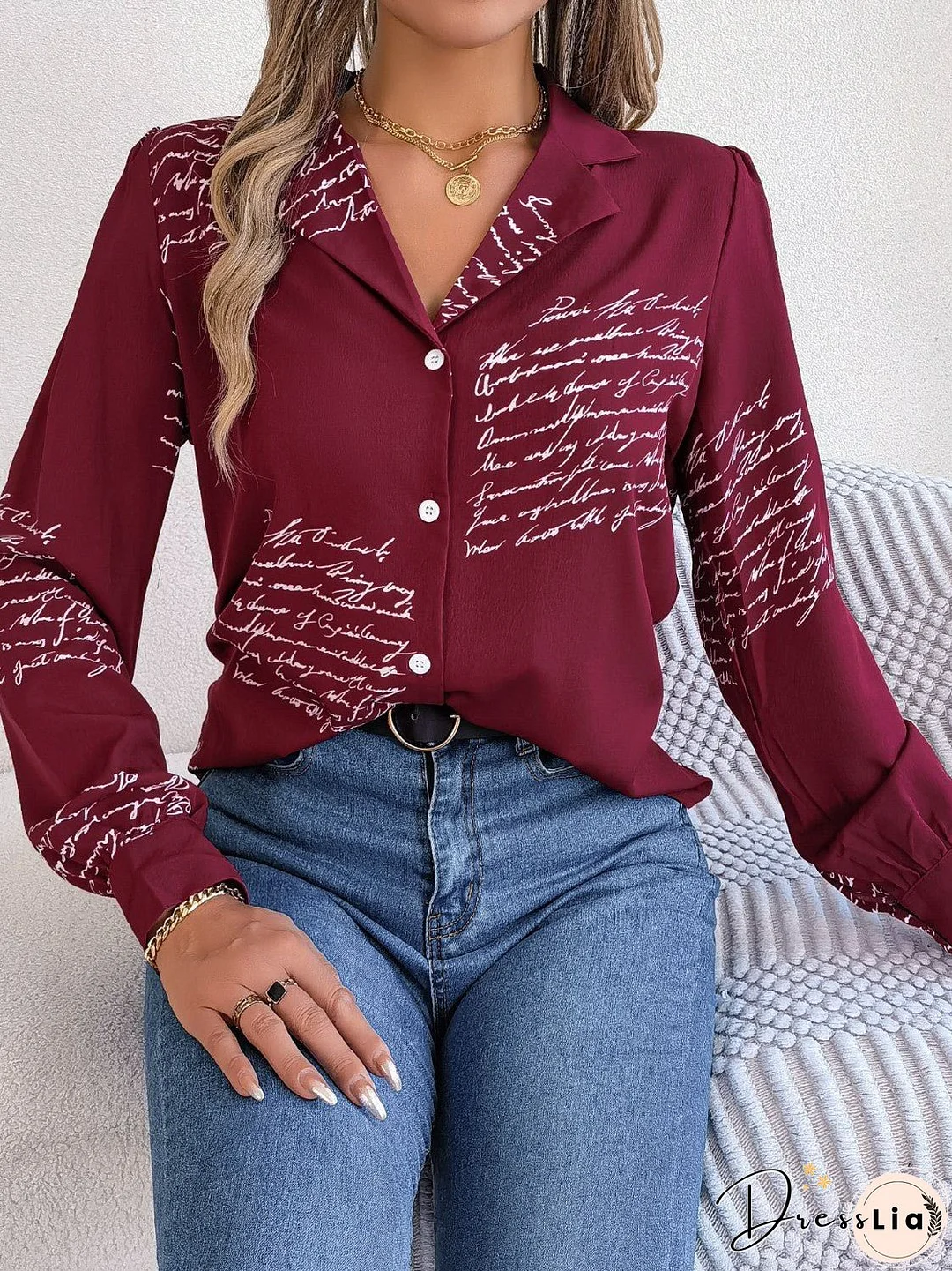 Classic and Comfortable winter Blouse