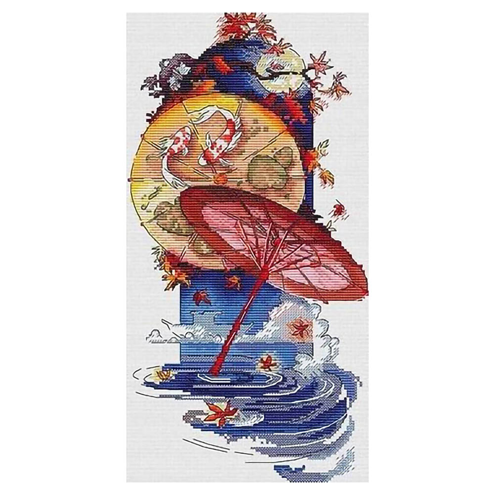 

Autumn - 11CT Stamped Cross Stitch - 35*62CM, 501 Original