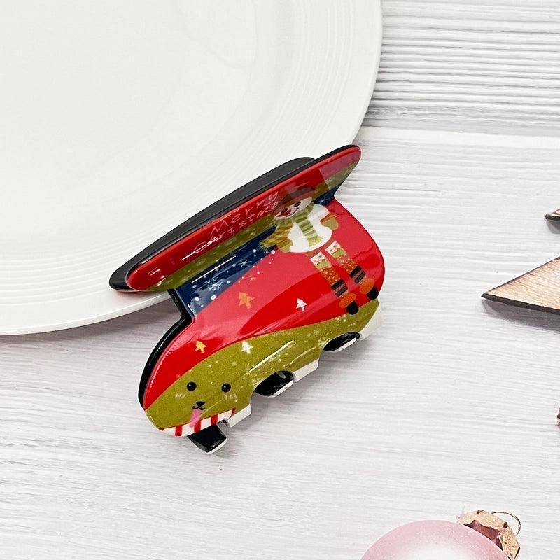 Christmas Cute Women’s Christmas Hat Santa Claus Arylic Hair Claws