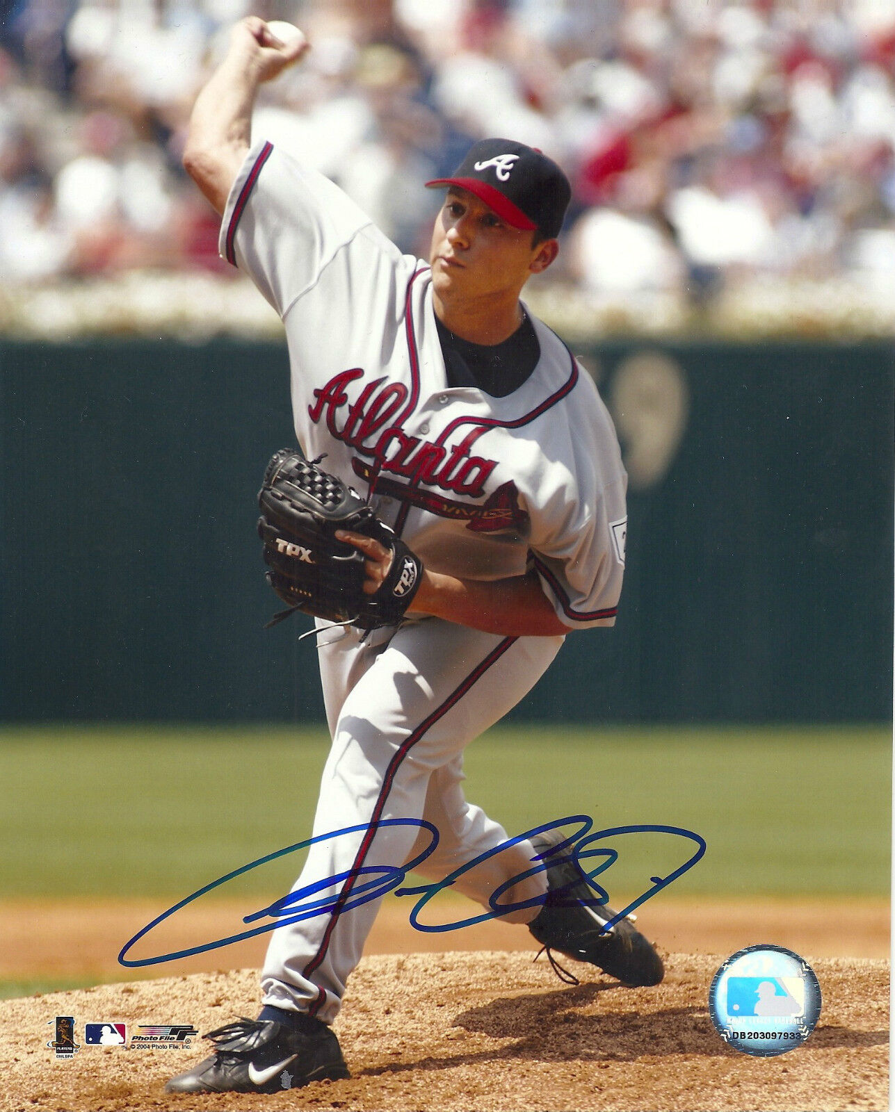 RUSS ORTIZ 'ATLANTA BRAVES' PITCHER SIGNED 8X10 PICTURE *COA *FIRESALE 1