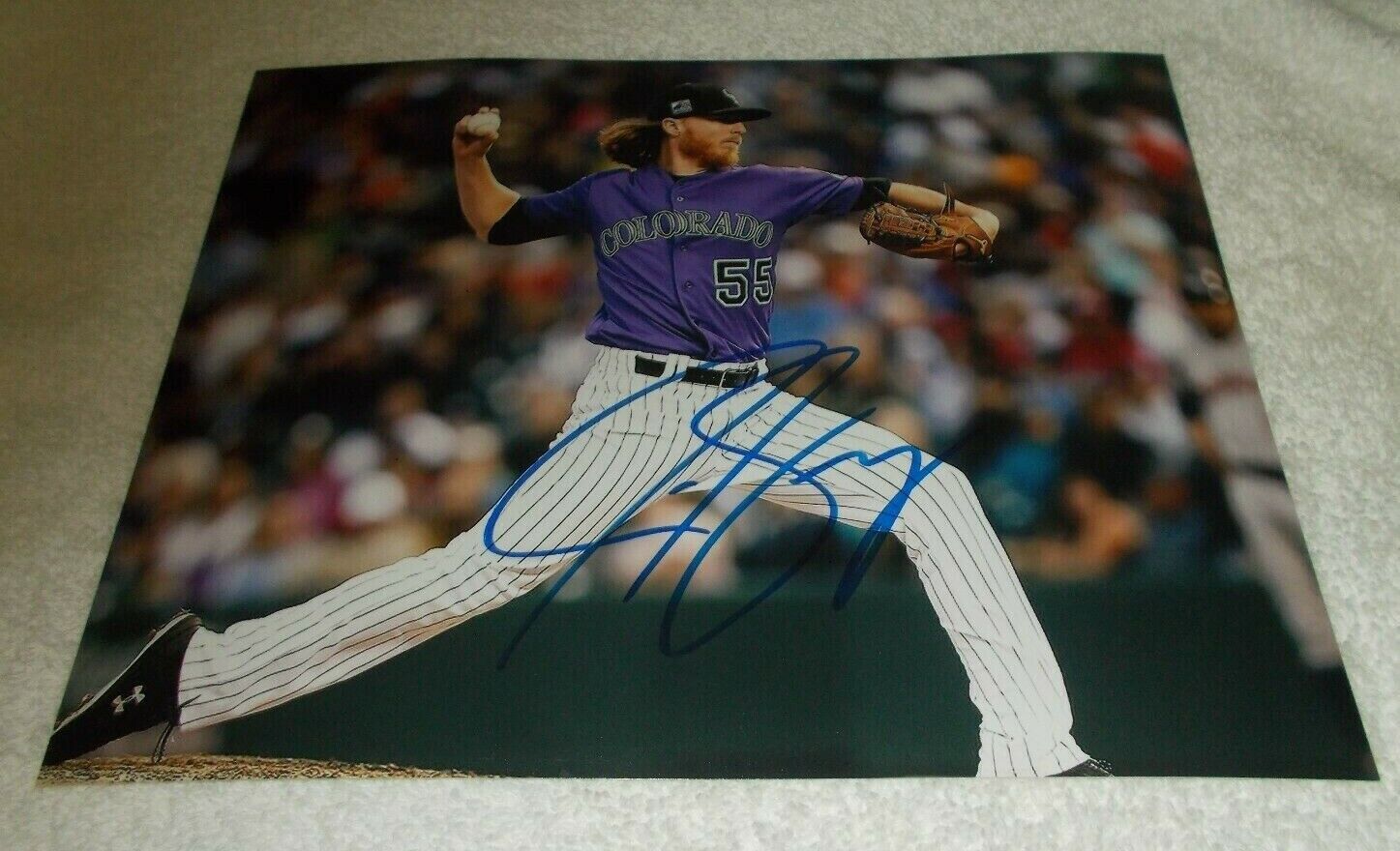 JON GRAY colorado rockies SIGNED 8x10 Photo Poster painting COA Autographed Baseball MLB