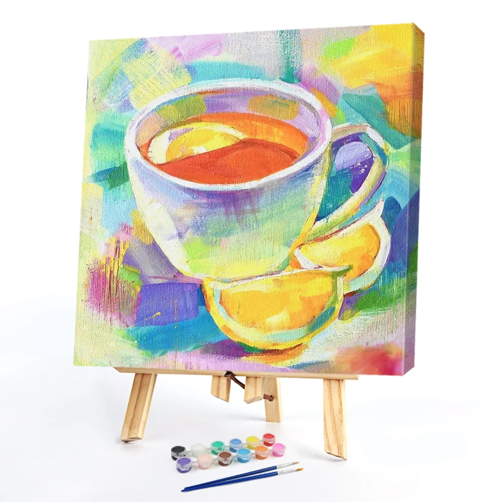 Fruit Cup - Paint By Numbers(40*40CM)