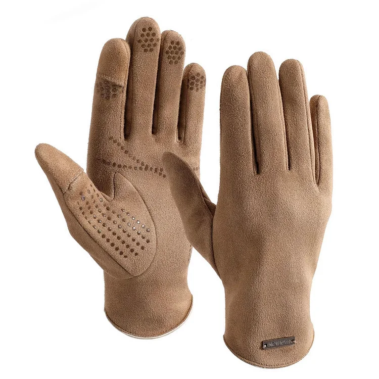 Winter Gloves Ladies Men's ski gloves lined with warm touch screens are suitable for cycling, running, driving, hiking, walking, texting, freezing work, gardening and everyday activities