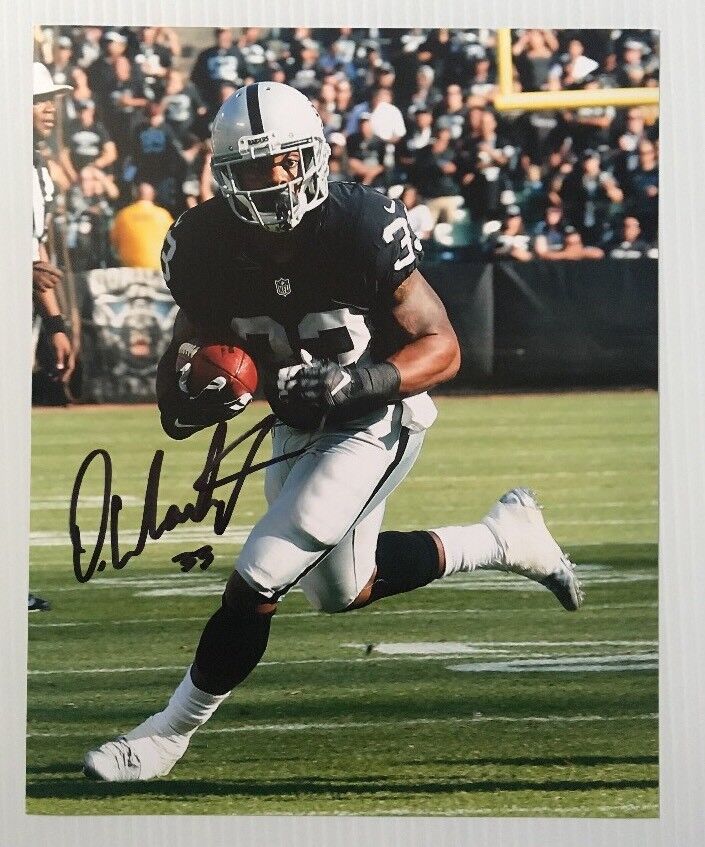 DEANDRE WASHINGTON Signed Autographed 8x10 Photo Poster painting Oakland Raiders FULL NAME AUTO3