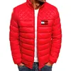 TOMMY HILFIGER&reg; Jaqueta masculina casual de inverno com gola recortada