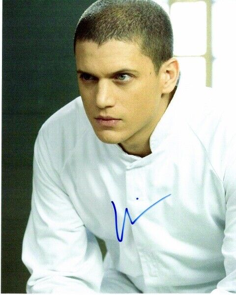 Wentworth Miller Signed - Prison Break Autographed 8x10 inch Photo Poster painting