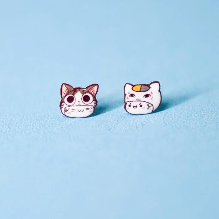 Kawaii Kitty Cat Earring SP165337