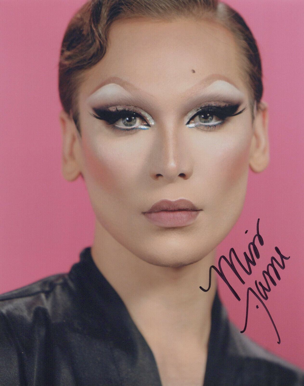 Miss Fame (RuPaul's Drag Race) signed 8x10 Photo Poster painting In-person