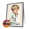 Diamond Painting -DIY Full Square Drill Praying Kid