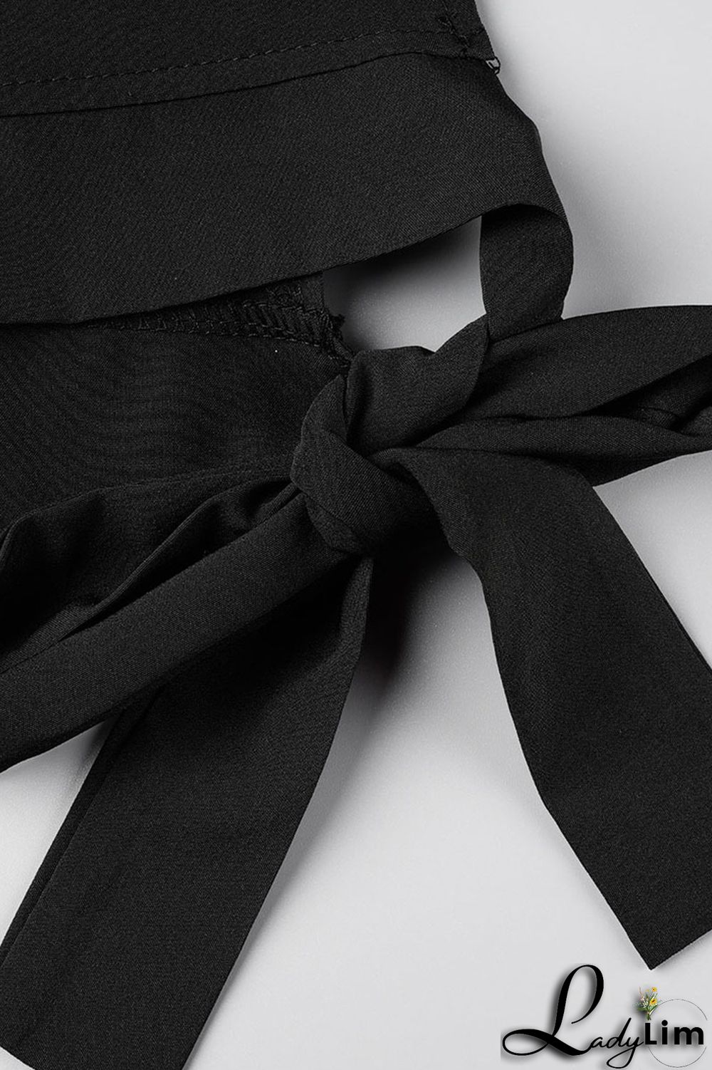 Light Blue Casual Simplicity Solid Patchwork Buckle Turndown Collar Long Sleeve Two Pieces