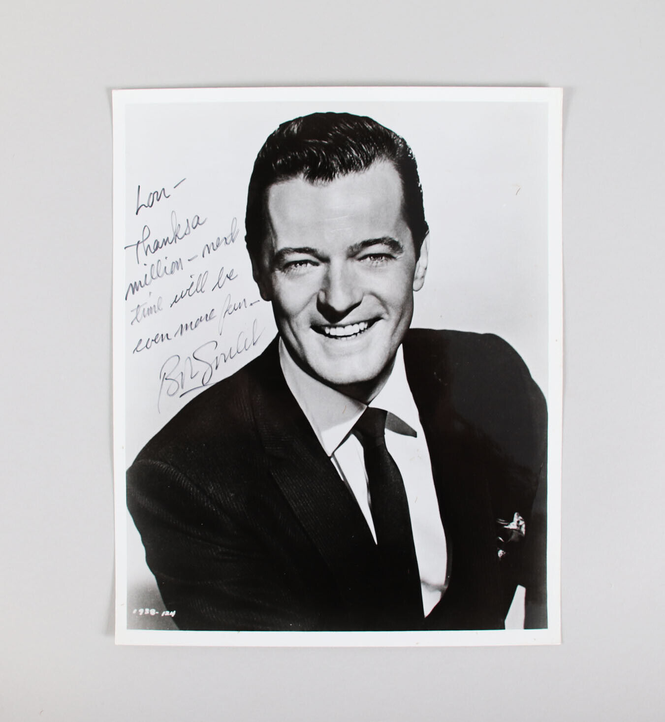 Robert Goulet Signed Photo Poster painting 8x10 - COA JSA