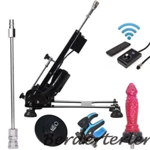 pornhint Pornhint Powerful Dual Control Sex Machine Vac U Lock Love Machine With Dildo Attachment