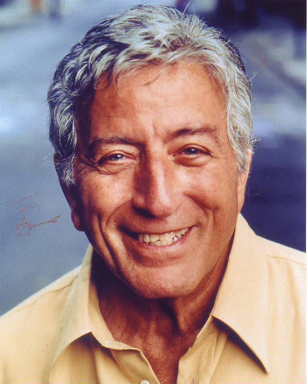 TONY BENNETT Signed Autographed Photo Poster painting