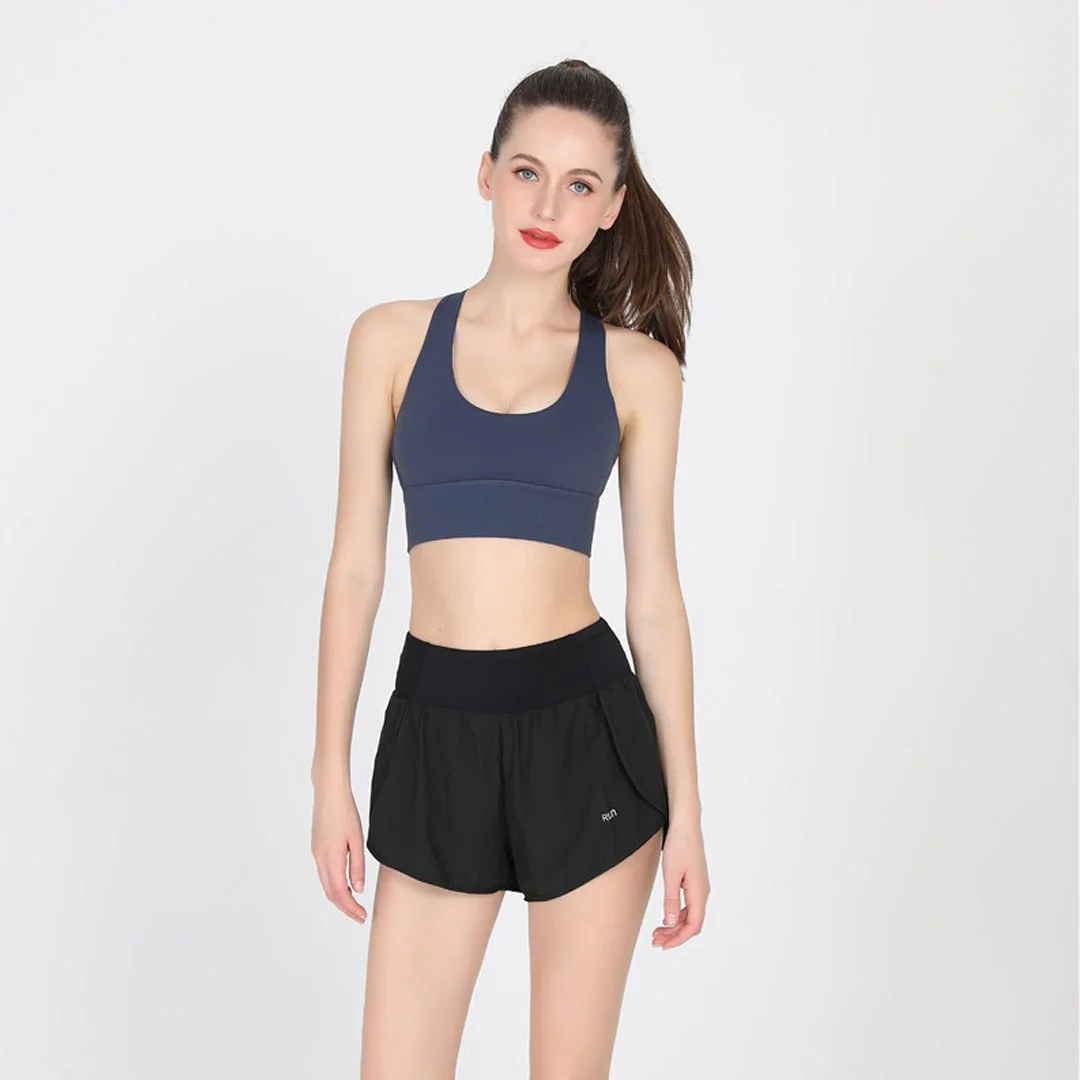Back Cross Strap Sports Bra