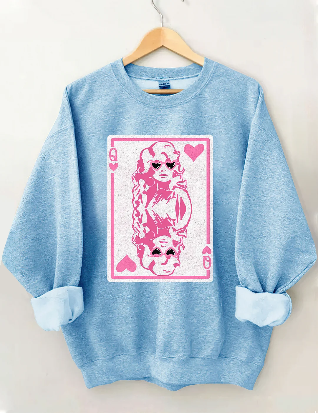 Valentine's Day Queen Of Hearts Sweatshirt