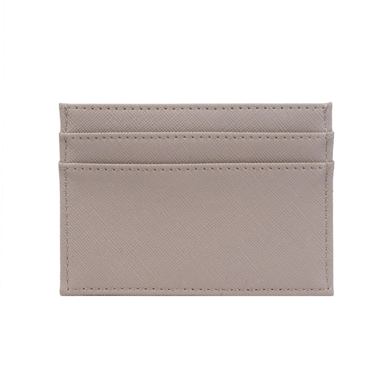 Unisex Solid Color Pu Leather Open Card Holders