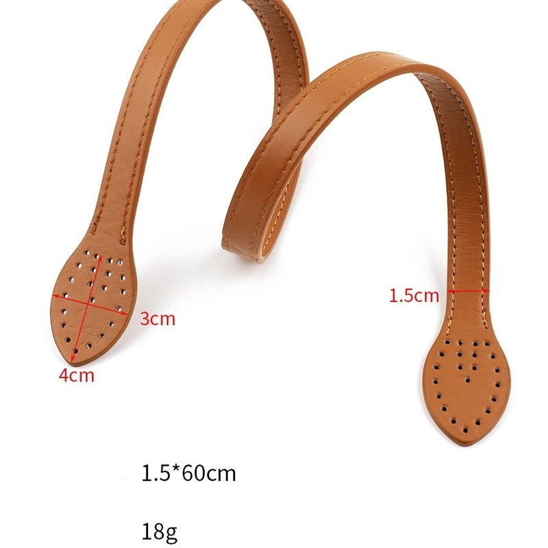 Imitation Leather Car Line Handle 60cm Pressure Line Leaf Bag With PU Arm Bag With Luggage With Accessories