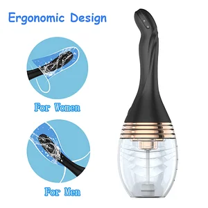 Automatic Electric Enema Bulb With 3 Speeds, Silicone Enema Anal Douche Cleaner For Men Women Colon Cleansing,reusable Enema Kit Cleaner Anti-backflow Douche For Easy Cleaning