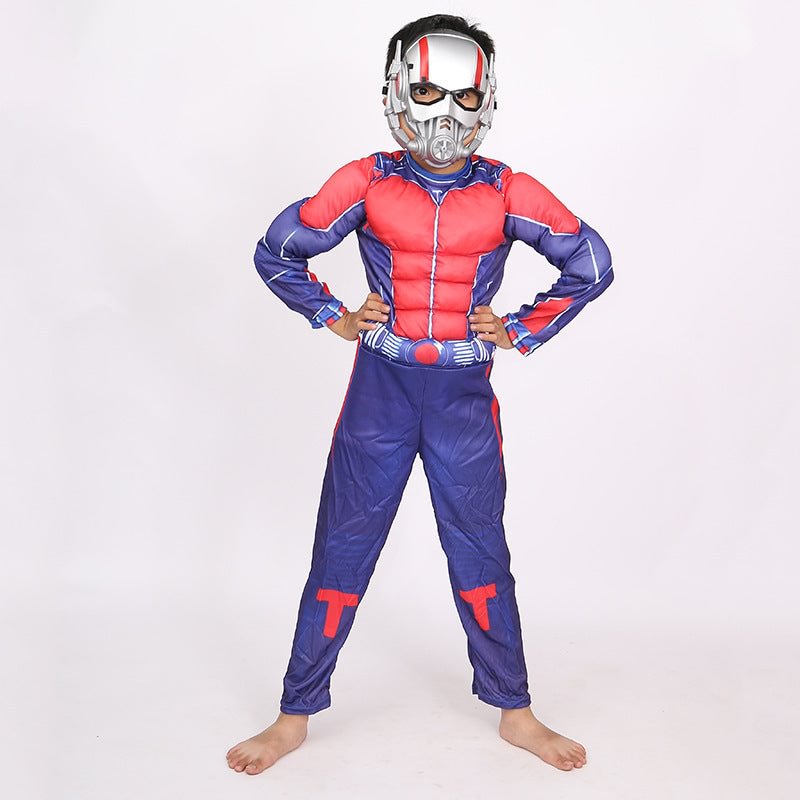 Kids Ant Man Halloween Costume with Mask-elleschic