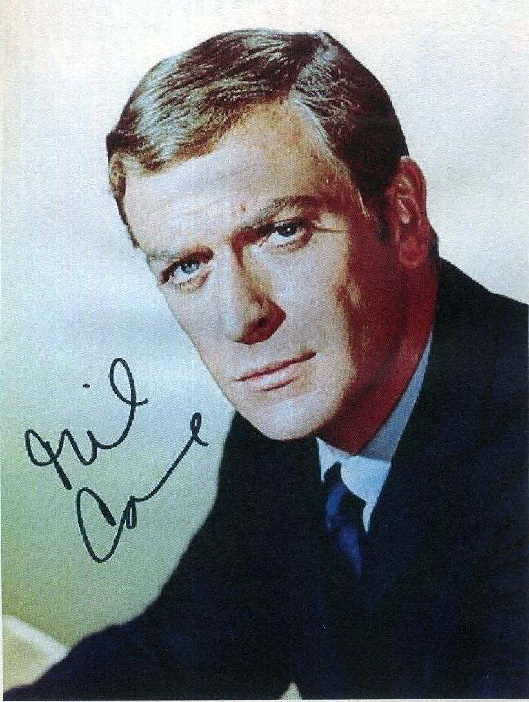 MICHAEL CAINE Signed Photo Poster paintinggraph - Film Star Actor - preprint