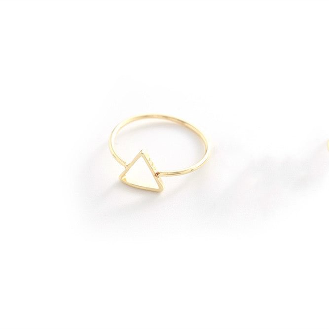 Triangle Hollow Ring