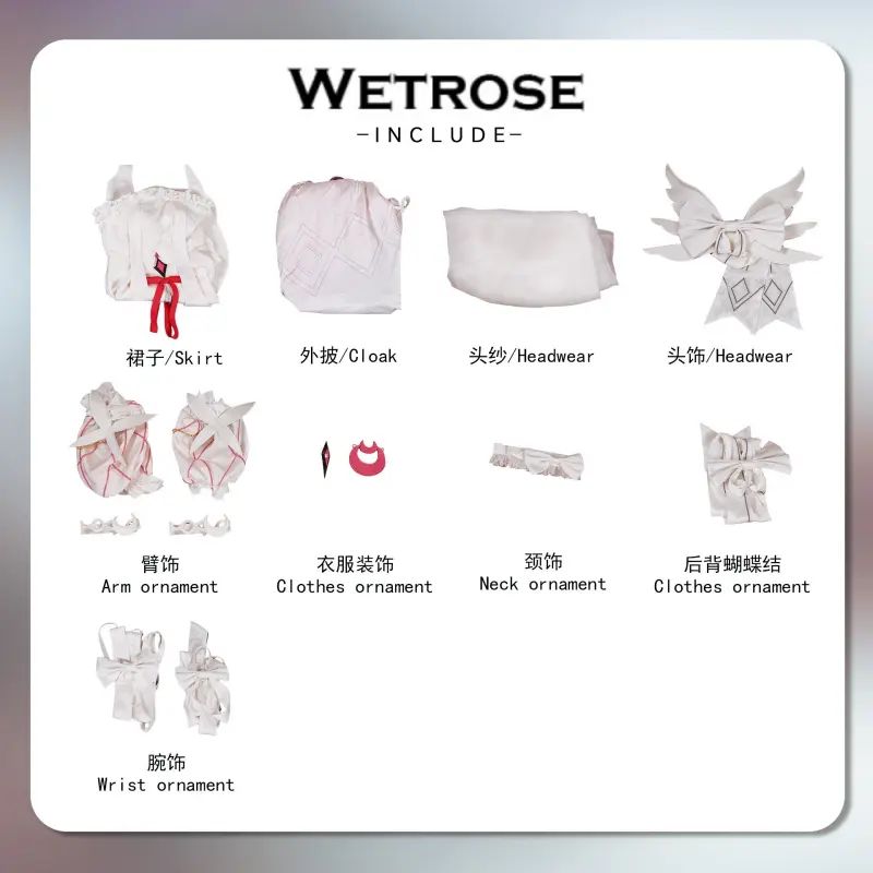 [Wetrose] In Stock Genshin Impact Columbina Hyposelenia Fes Game Outfit Cosplay Costume 