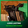 Metabo HPT 18V MultiVolt Cordless 21&deg; Framing Nailer Kit, 3-1/2" Plastic Strip Framing Cordless Nailer, Power Tool with 4.0Ah Lithium Ion Battery, Drives 2" to 3-1/2" Nails, NR1890DRA