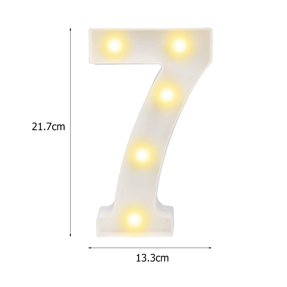 

Digital Number LED Symbol Sign-Night Light, 501 Original