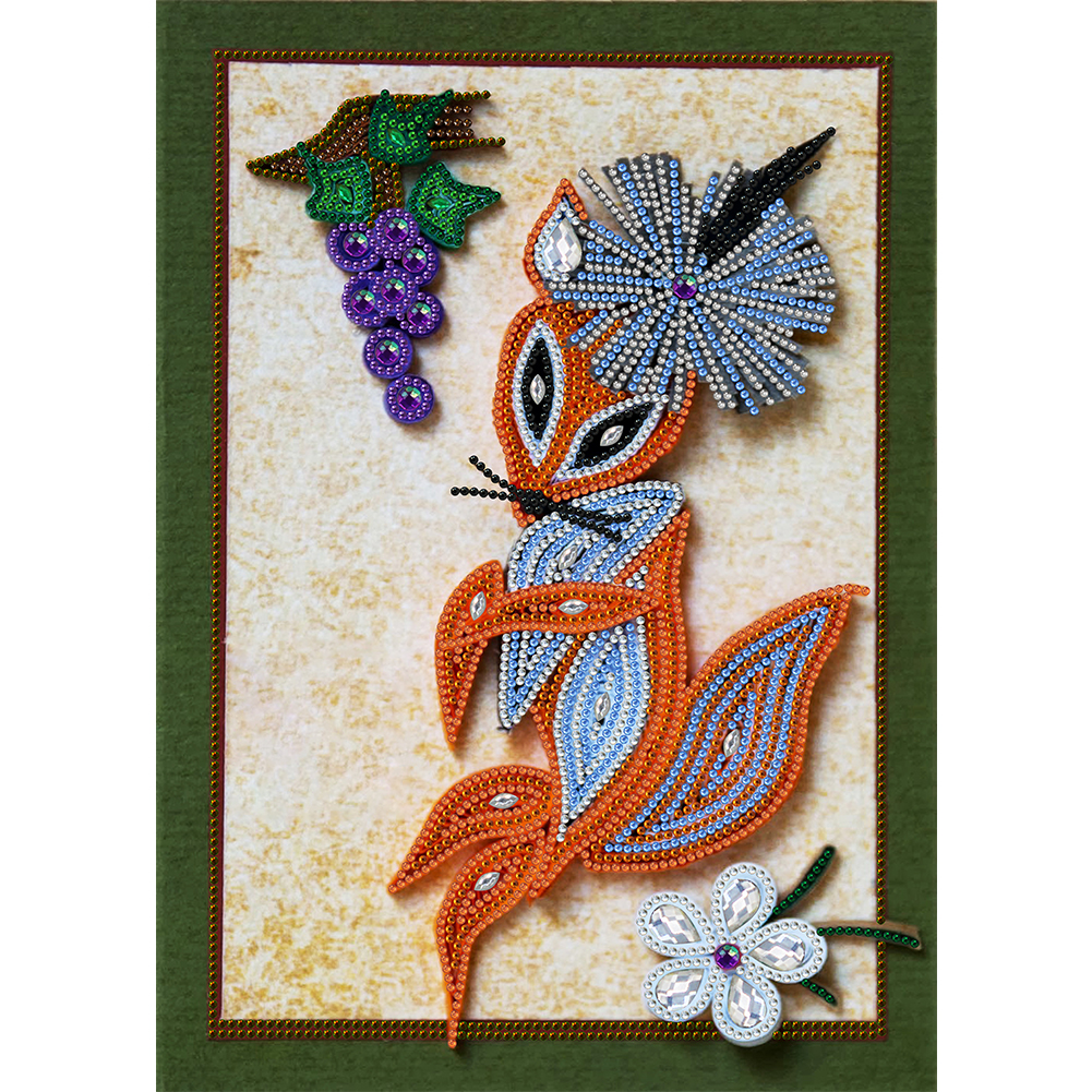 

Fox Quilling Paper - Special Shaped Diamond Painting - 30*40CM, 501 Original