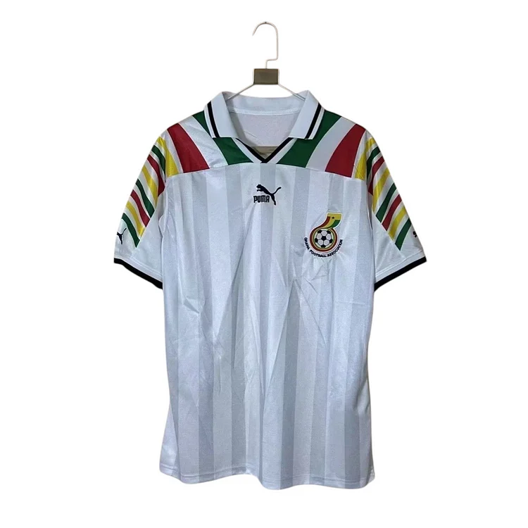【S-2XL】26/27 Ghana Retro-Design Away Jersey