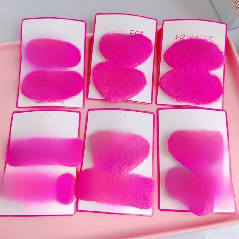 New Super Flash Rhinestone Letter Pink Rabbit Hair BB Clip Love Suit Hairpin 2 One Card  Letter Hair Accessories