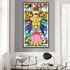 (Grande Taille) Super mario-plein diamant rond peinture-45 * 75cm